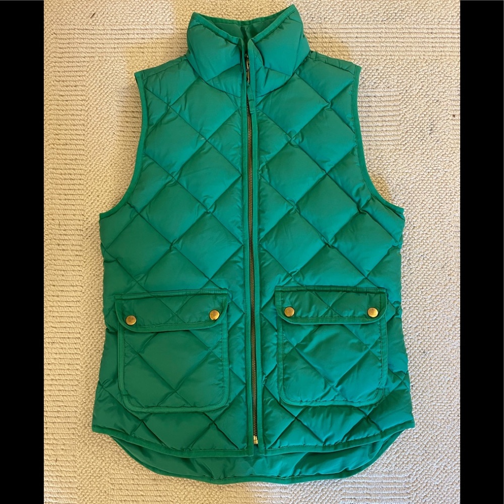 J. Crew Puffer Vest size xs